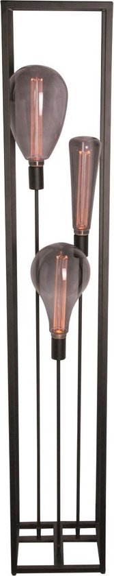 Freelight Vloerlamp Palco 161x28 Cm - Zwart