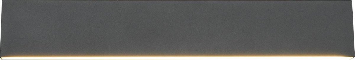 TRIO Wandlamp Concha 47 X 8 Cm Led Staal/acryl 1 Kg Antraciet - Grijs
