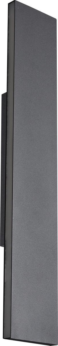 TRIO Wandlamp Concha 47 X 8 Cm Led Staal/acryl 1 Kg Antraciet - Grijs