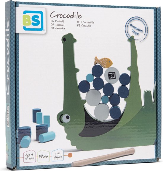 BS Toys Crocodile - Groen