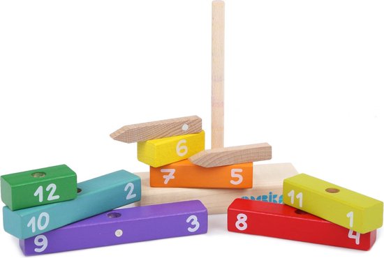 Cubika Houten Bouwset Klok