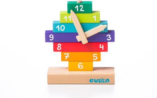 Cubika Houten Bouwset Klok