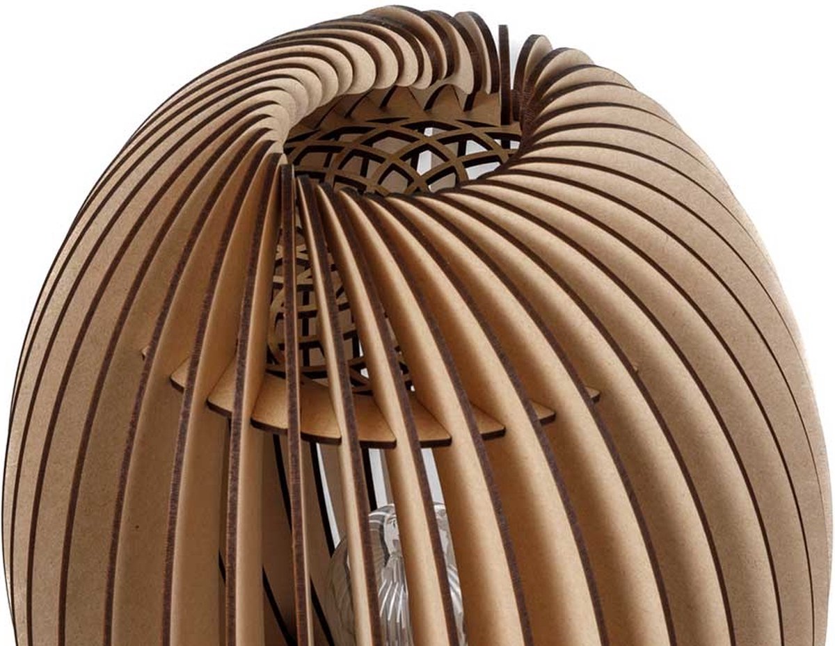 Blij Design Tafellamp Swan Ø 28 Cm Naturel - Beige