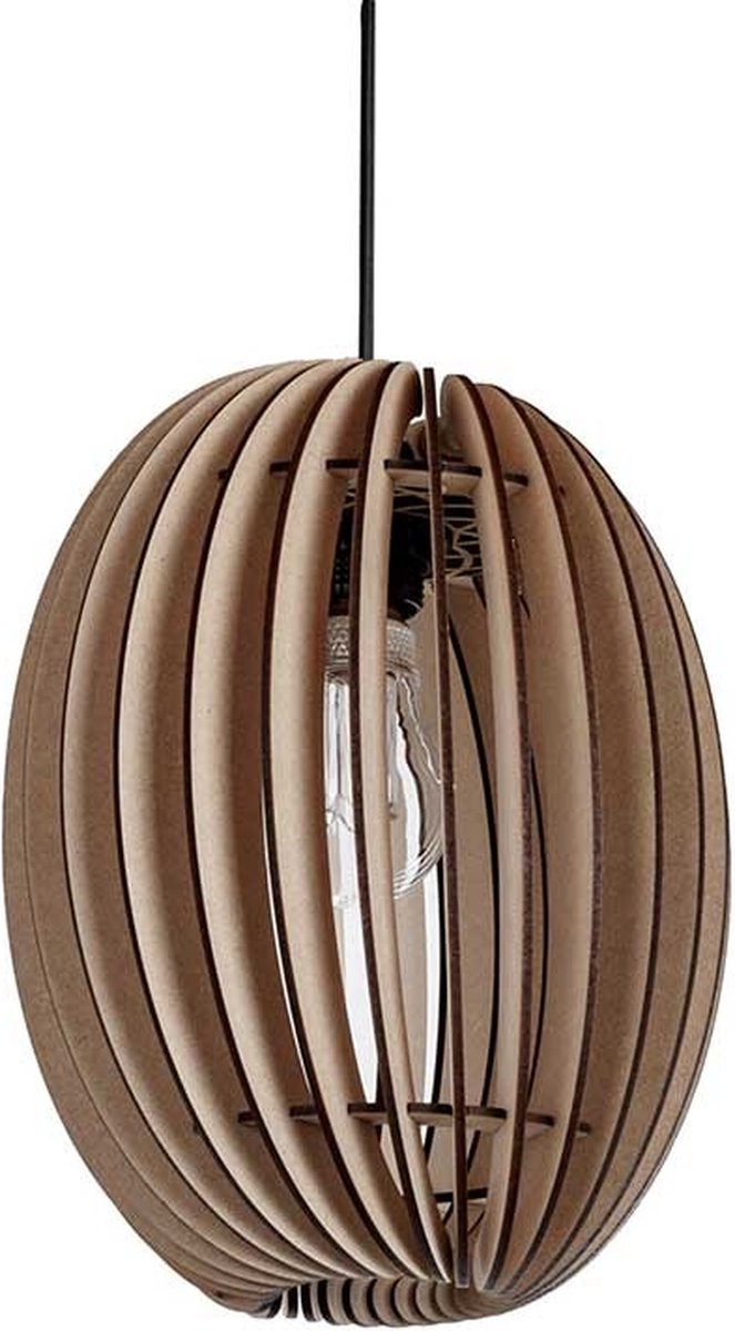 Blij Design Hanglamp Swan Ø 21 Cm Naturel - Beige