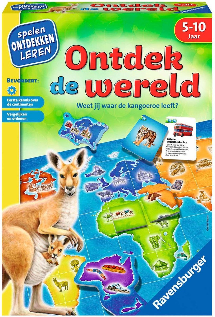 Ravensburger Ontdek De Wereld - Leerspel