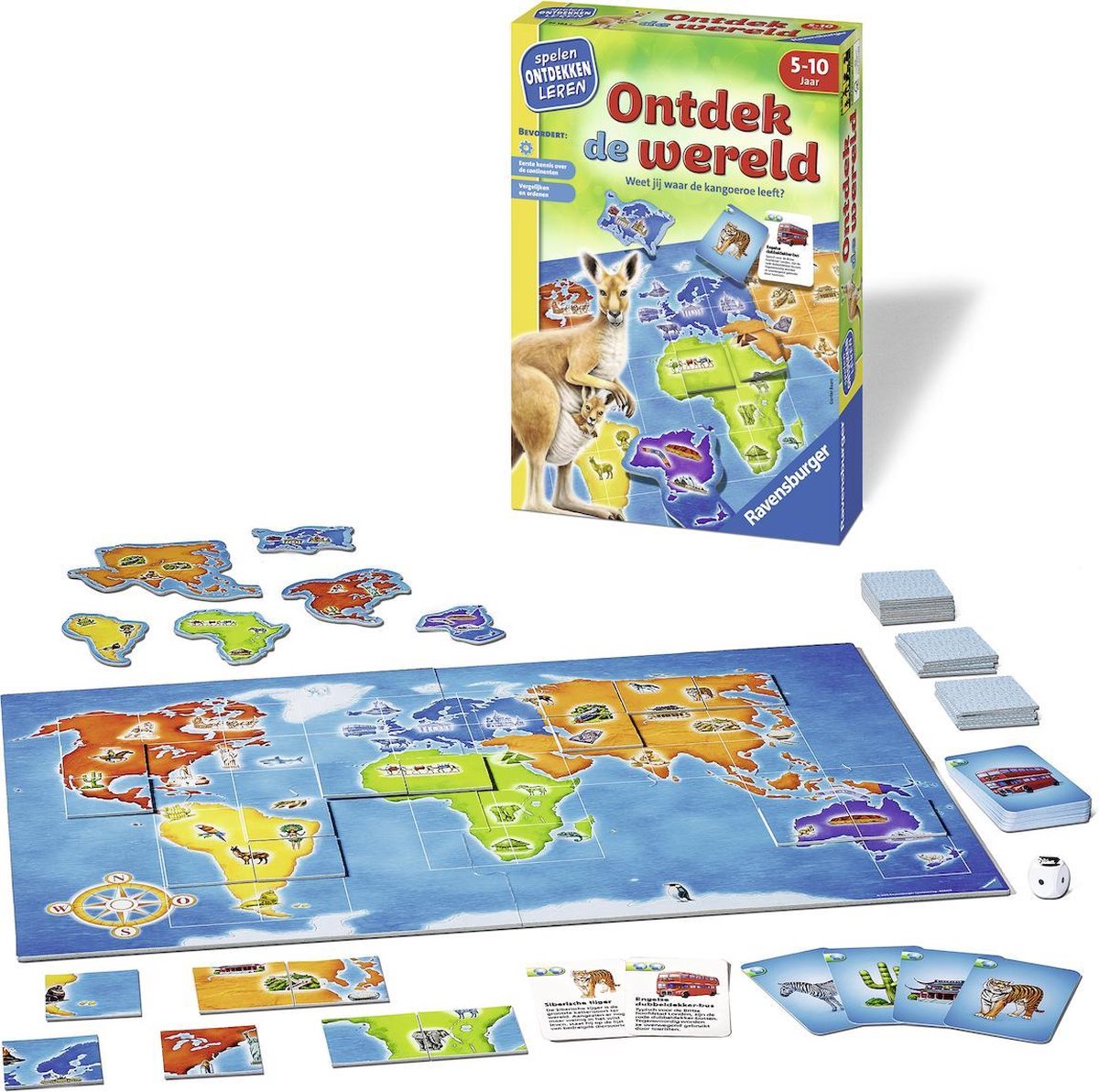 Ravensburger Ontdek De Wereld - Leerspel