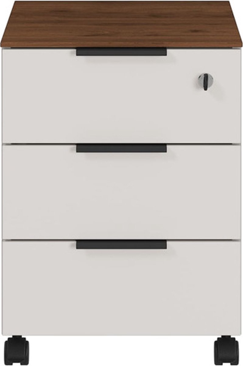 Germania Rolkast Gw-ancona 51x41x55 Cm Kasjmier- En Walnootkleurig - Bruin