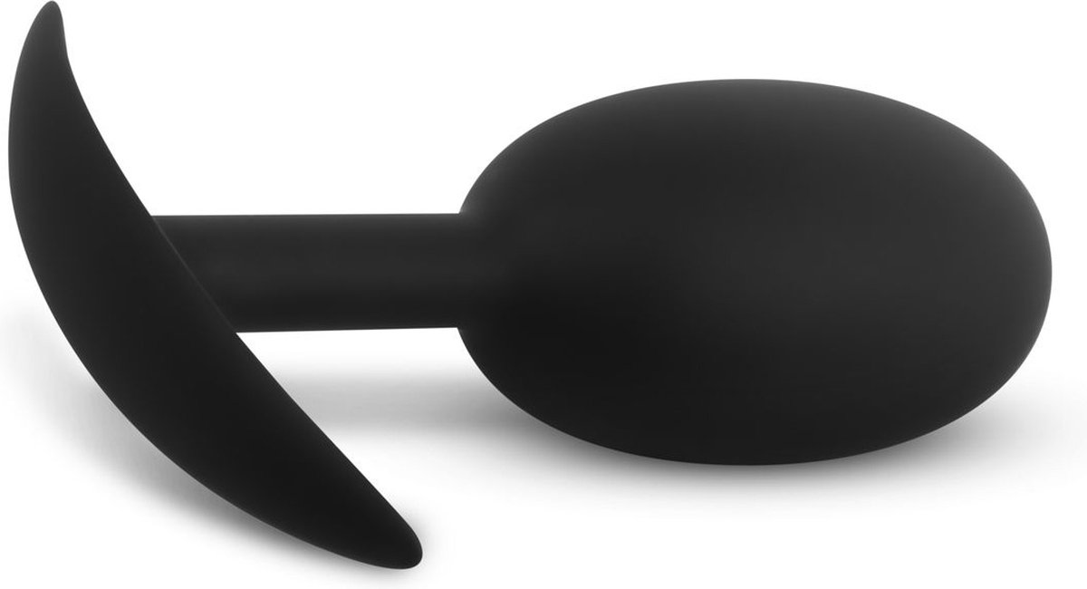 BUTTR Heavy Duty Verzwaarde Buttplug - Zwart