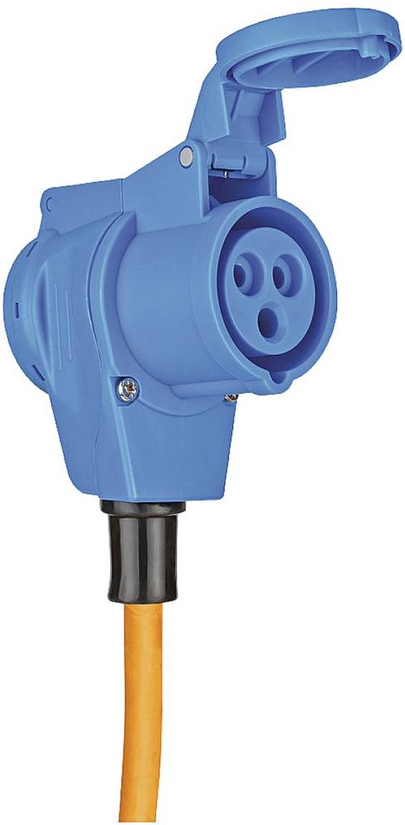 Brennenstuhl Adapterkabel CEE | IP44 | 10m | Oranje | H07RN-F 3G2,5 CEE-stekker | haakse koppeling 230V/16A