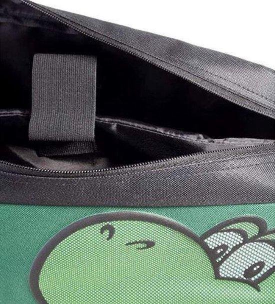 Nintendo Schoudertas Yoshi 8 Liter Polyester Zwart/ - Groen