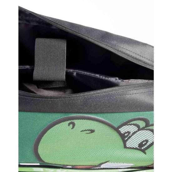 Nintendo Schoudertas Yoshi 8 Liter Polyester Zwart/ - Groen