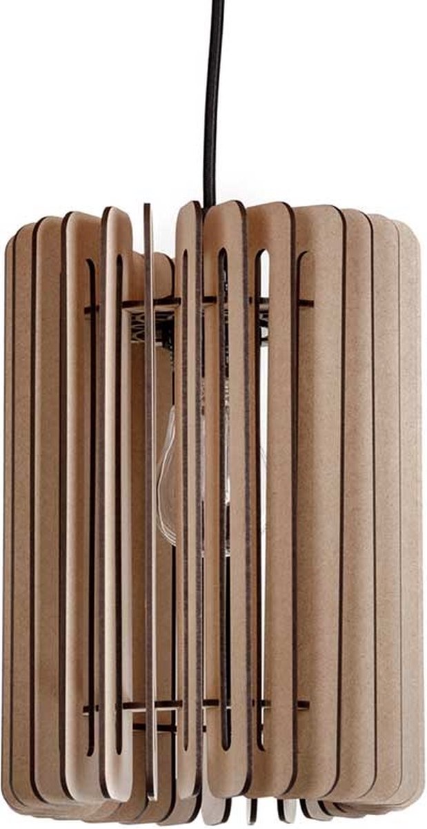 Blij Design Hanglamp Edge Ø 19,5 Cm Naturel - Beige