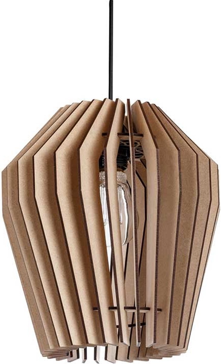 Blij Design Hanglamp Corner Ø 24 Cm Naturel - Beige