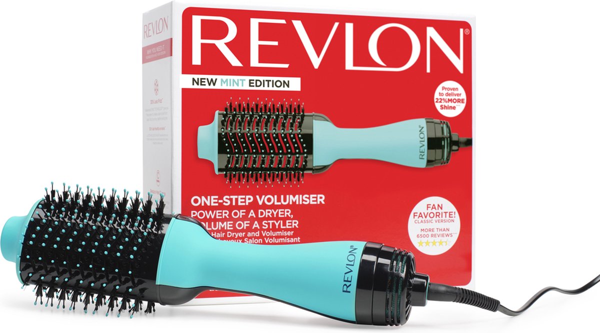 Revlon Rvdr5222muke - Volume Borstel En Föhnborstel In 1 (2 In 1) - Ceramische Coating - 3 Verwarmingsfuncties