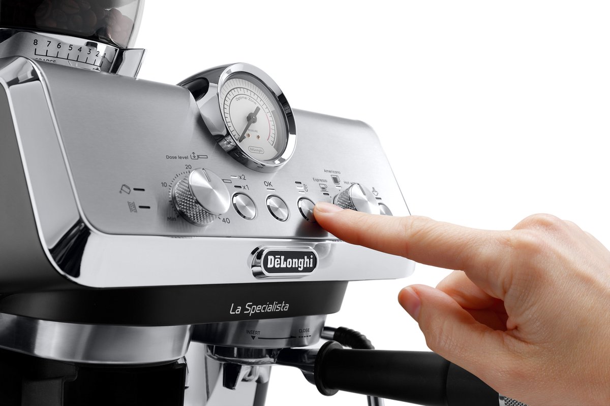 DeLonghi De'Longhi La Specialista espresso apparaat EC9155.MB - Silver