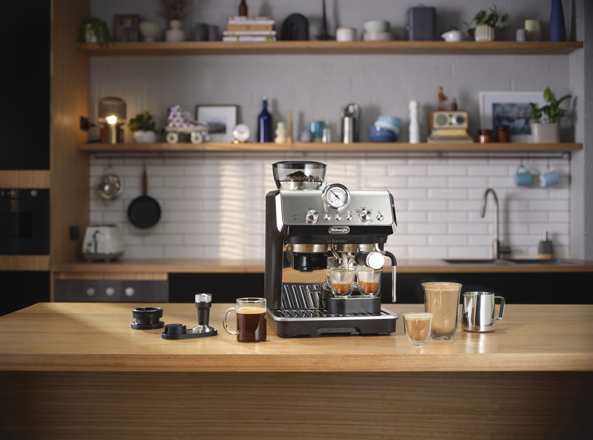 DeLonghi De'Longhi La Specialista espresso apparaat EC9155.MB - Silver