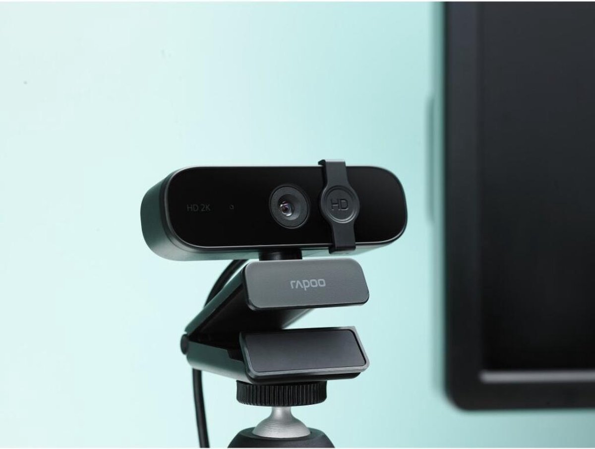 Rapoo XW2K Full HD 2K webcam - Zwart