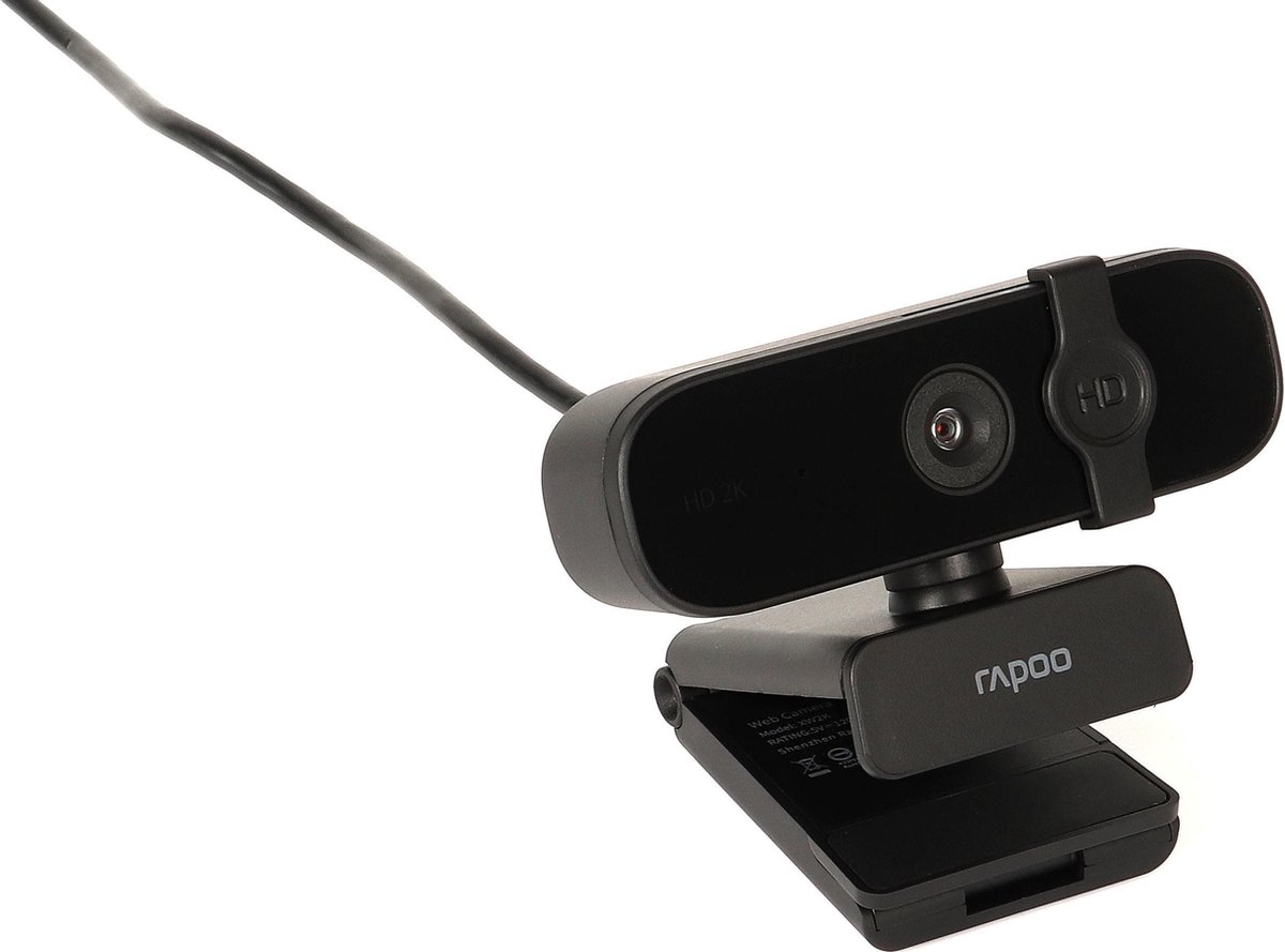 Rapoo XW2K Full HD 2K webcam - Zwart