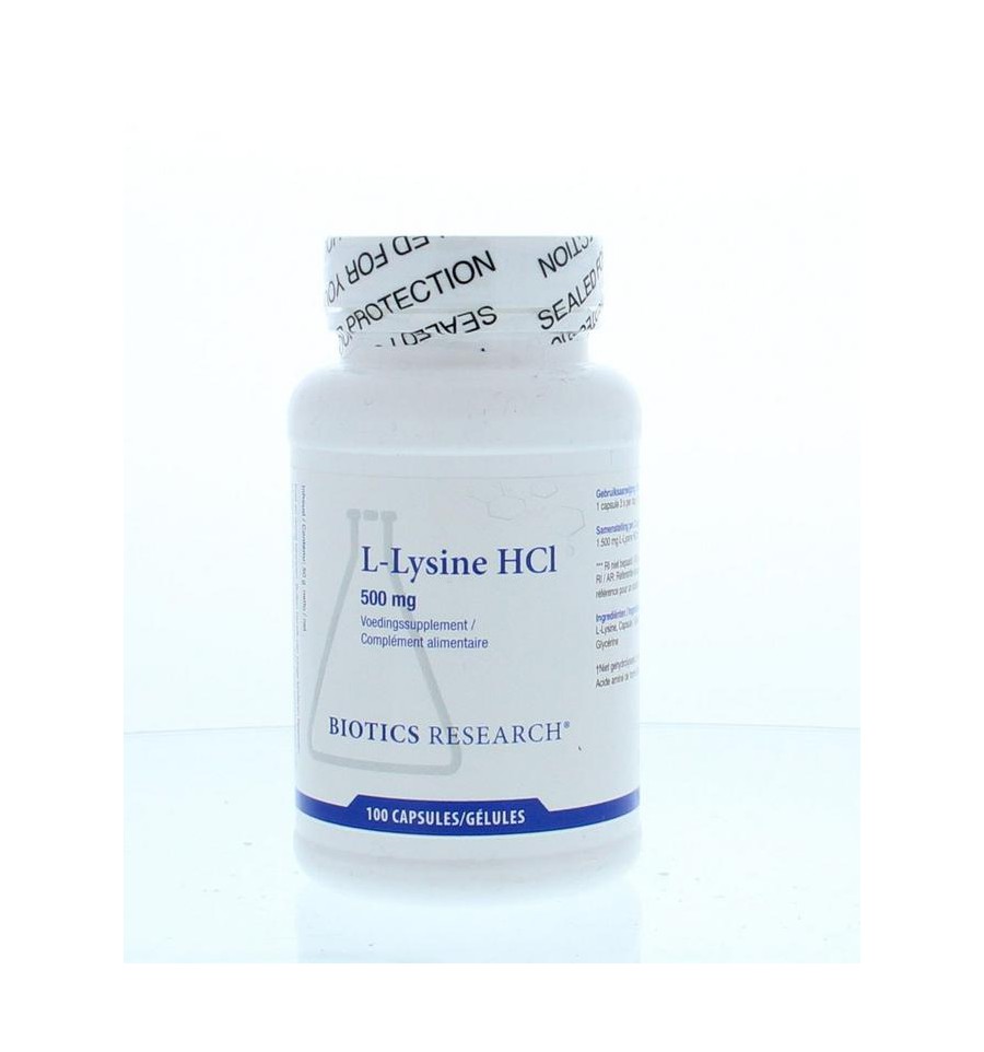 Biotics L-Lysine 500 mg