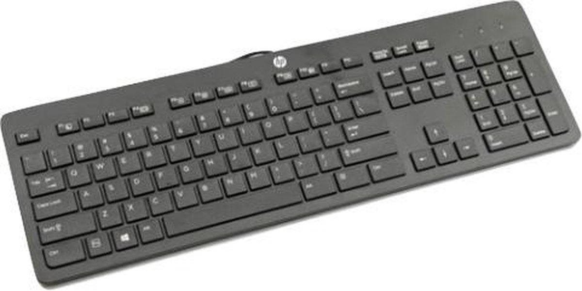 HP HP 803181-031 USB QWERTY Brits Engels toetsenbord - Zwart