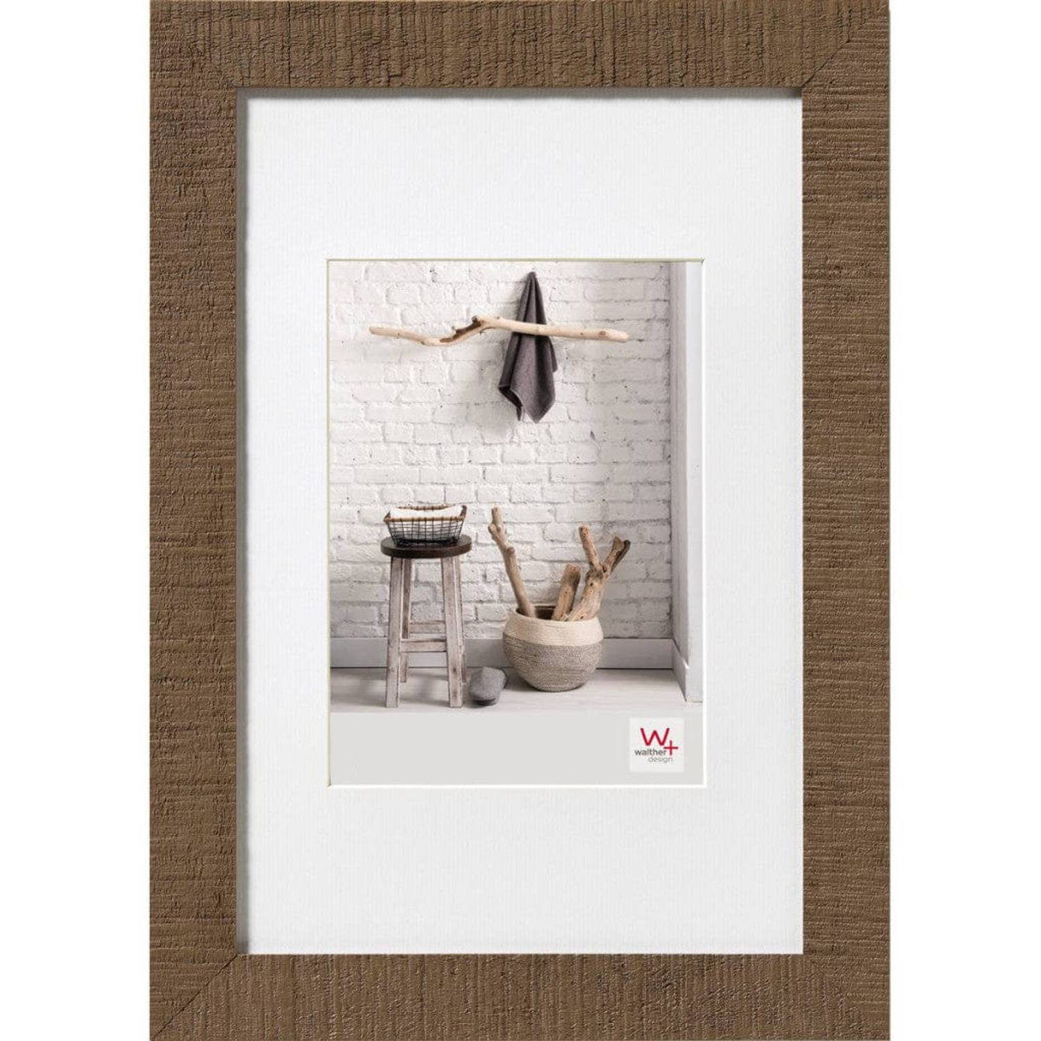 Walther Design Home Houten Fotolijst 10x15cm - Bruin