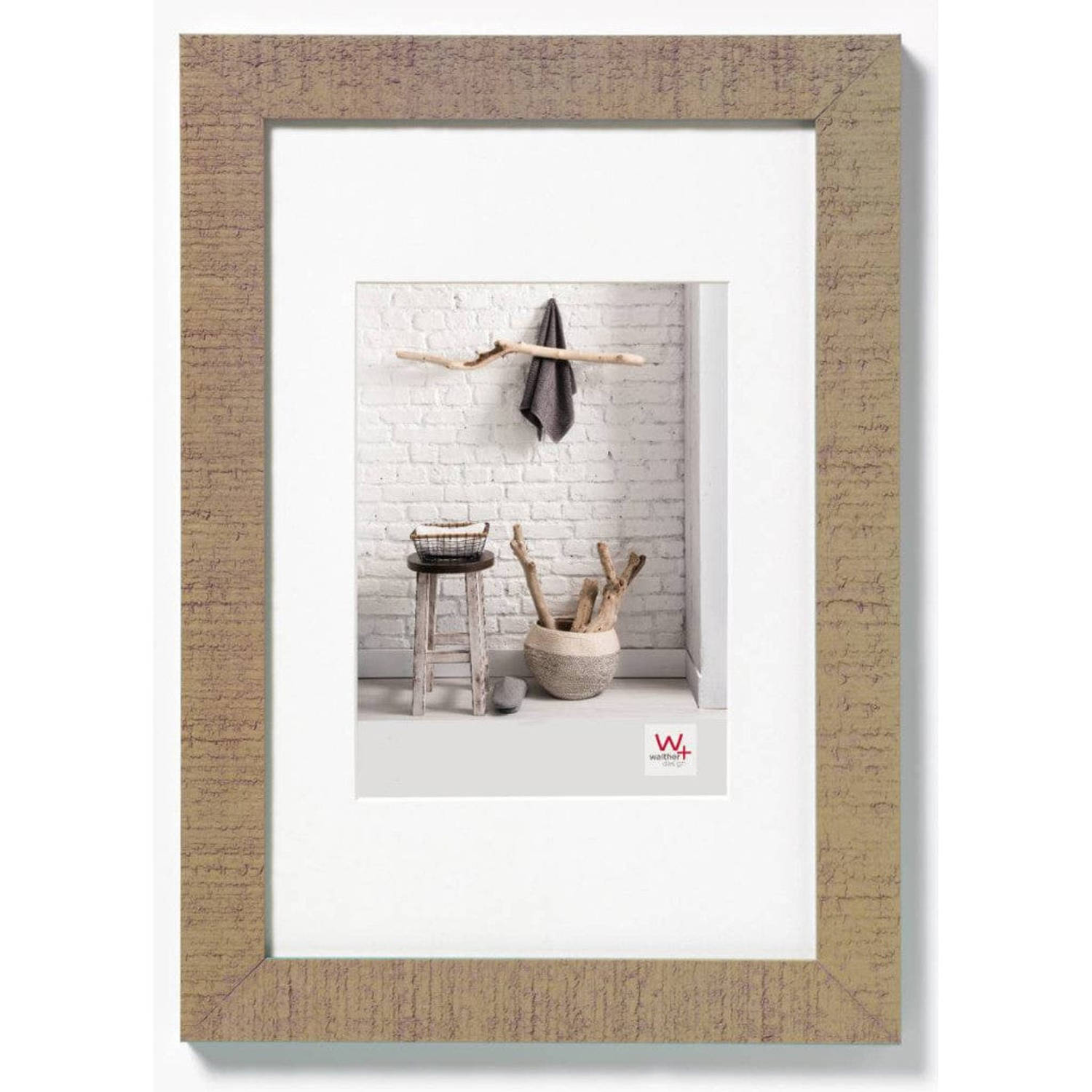 Walther Design Home Houten Fotolijst 10x15cm - Beige