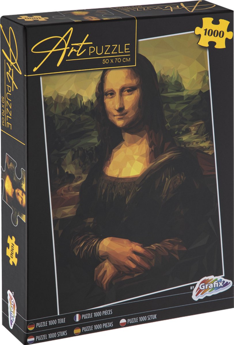 Grafix Puzzel Mona Lisa 1000 Stukjes