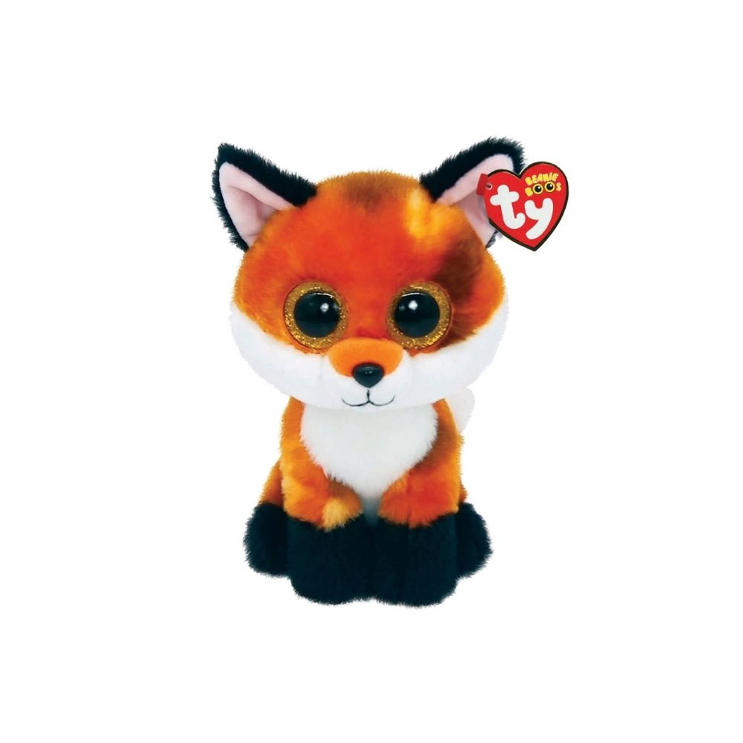 ty Beanie Boo&apos;s Fox 15cm - Marrón