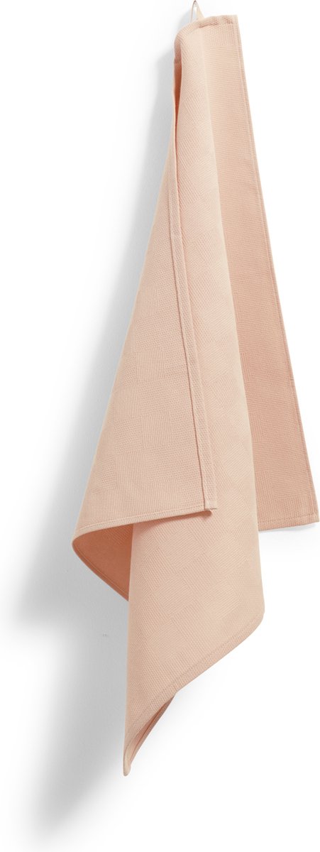 DDDDD Cinderella Checkmaid - Theedoek - 60x65 Cm - Dusty Pink - Set Van 6 - Roze