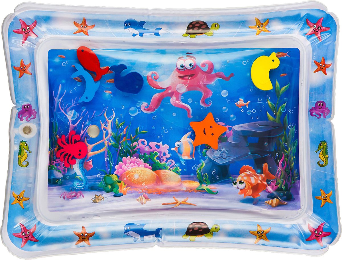 Rx Goods Baby Opblaasbare Waterspeelmat Speelgoed Deluxe - Spelen Met Water - Speelkleed & Aquamat
