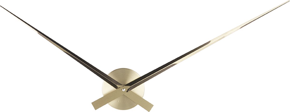 Karlsson Wandklok Little Big Time 77,5 Cm - Goud