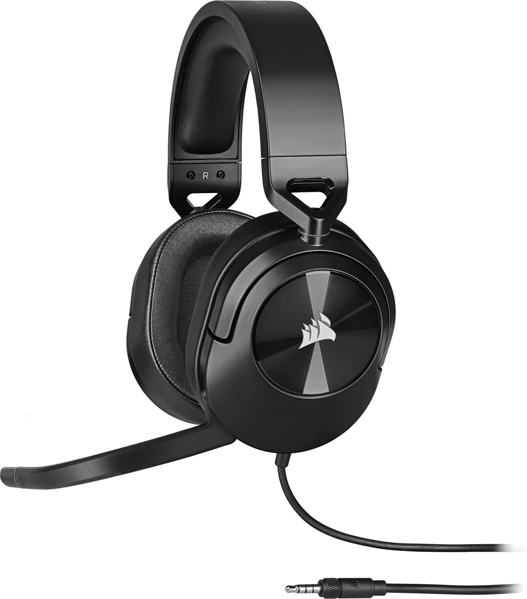 Corsair Hs55 Stereo Gaming Headset 3.5 Jack - Carbon (p55/ps4/xbox Series X/s/pc/mac/nintendo Switch/mobile Devices)