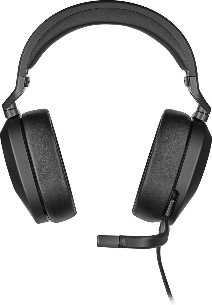 Corsair Hs65 Dolby Audio 7.1 Pc Surround Gaming Headset 3.5 Mm Jack - Carbon (p55/ps4/xbox Series X/s/pc/mac/nintendo Switch/mobile Devices)