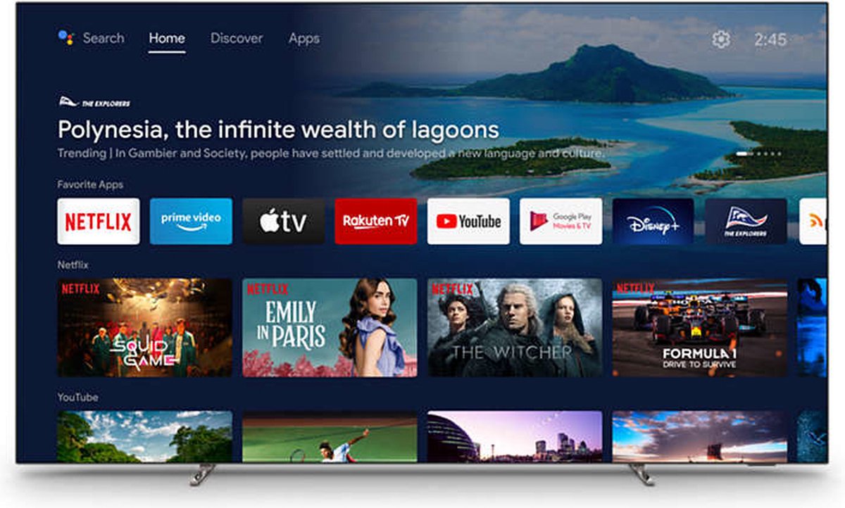 Philips 55OLED707 - Ambilight (2022) - Silver