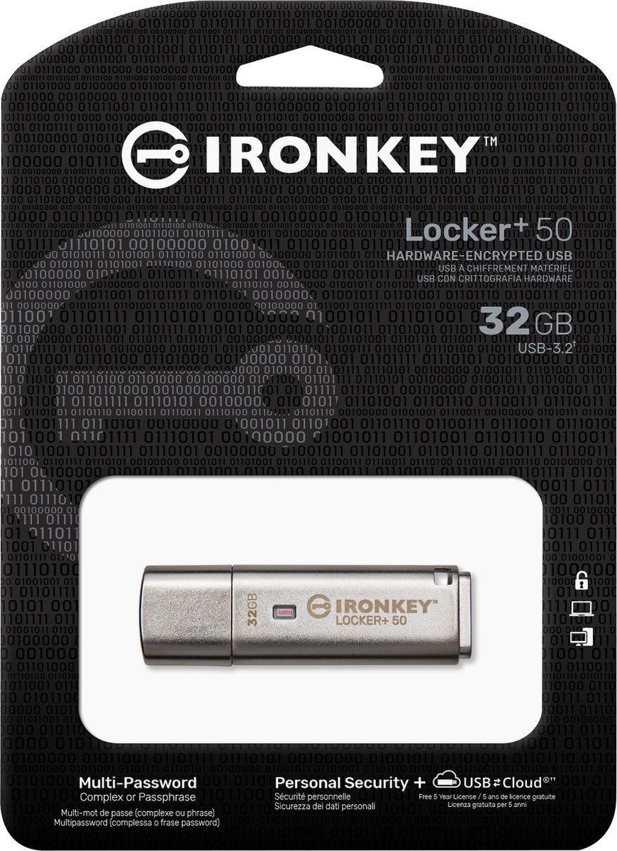 Kingston IronKey Locker Plus 50 32GB