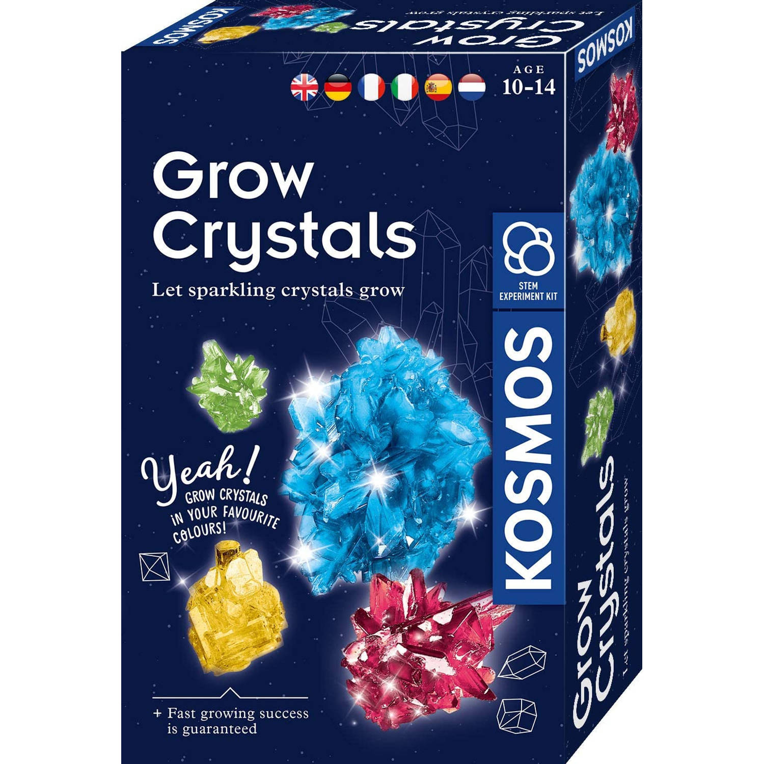 Kosmos Uitgevers Experimenteerset Grow Crystals Junior