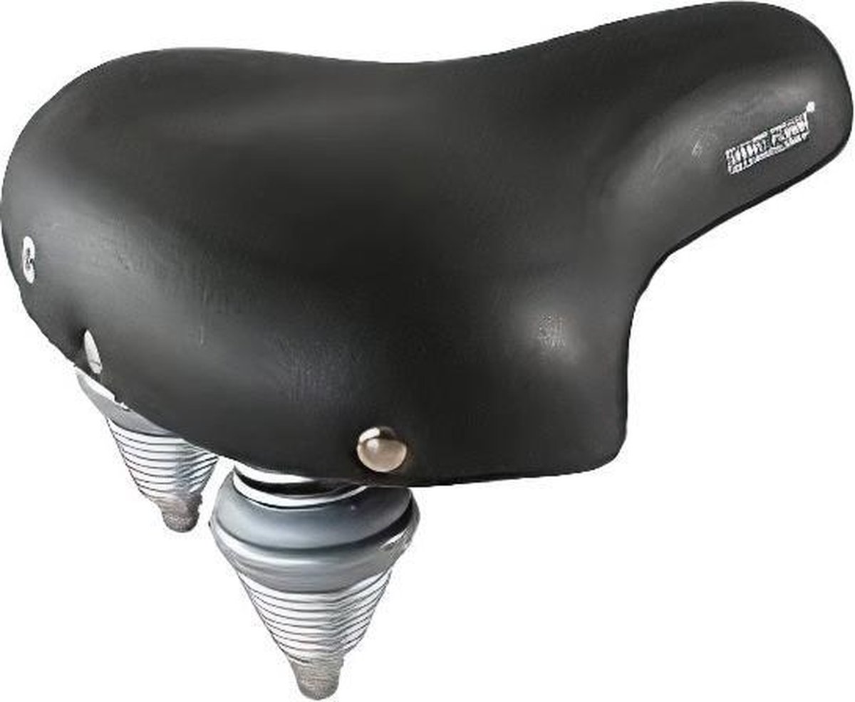 Selle Comfort Zadel Retro 27 X 24,5 Cm Unisex Gel - Zwart