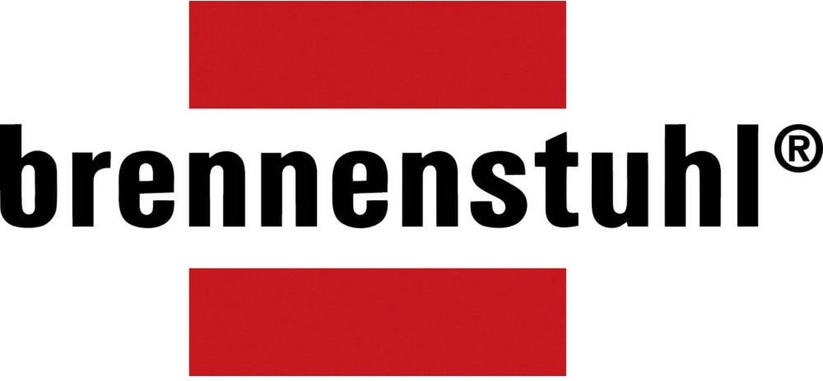 Brennenstuhl Premium-Line | 2+4 voudig | zwart/lichtgrijs | *DE* | 3m | H05VV-F3G1.5 | met voetschakelaar