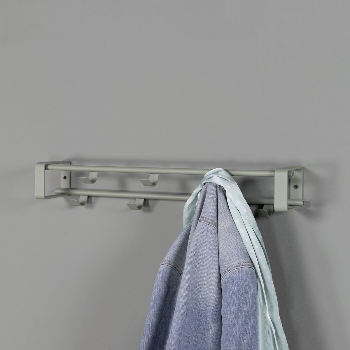 Trendhopper Kapstok Rex 1 Dusty Green 60x10cm - Groen