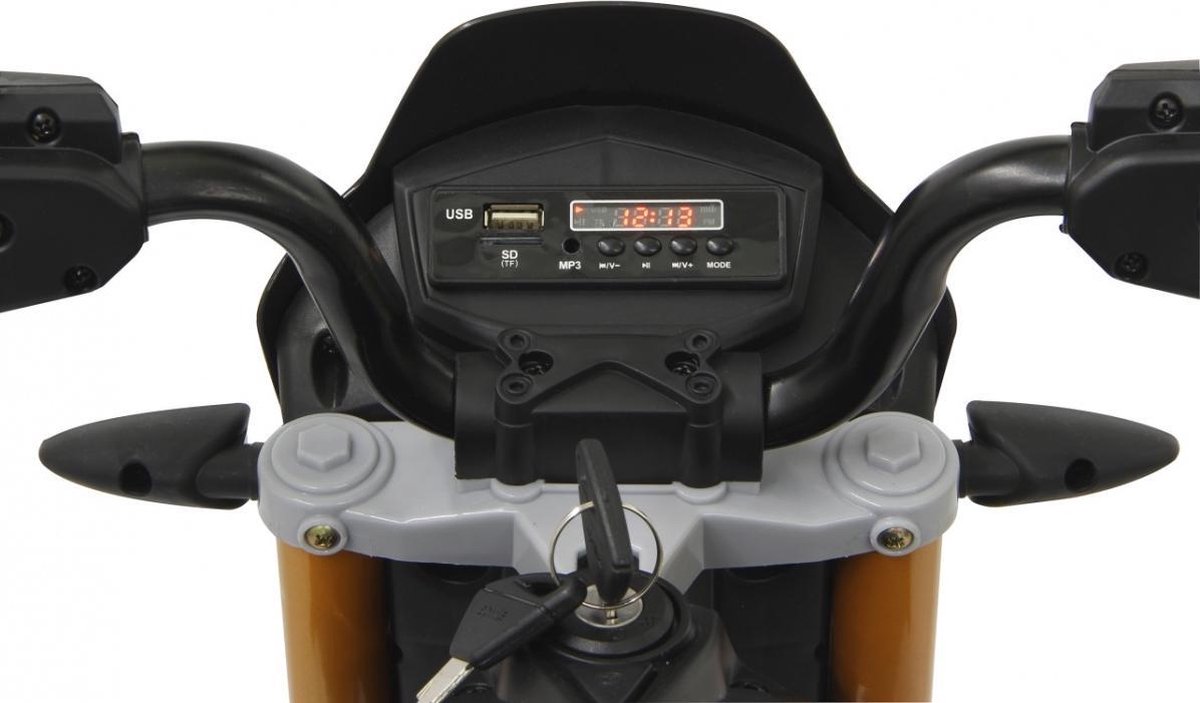 Jamara Motor Aprilia Dorsoduro 900 Junior 108 Cm 7-delig - Zwart