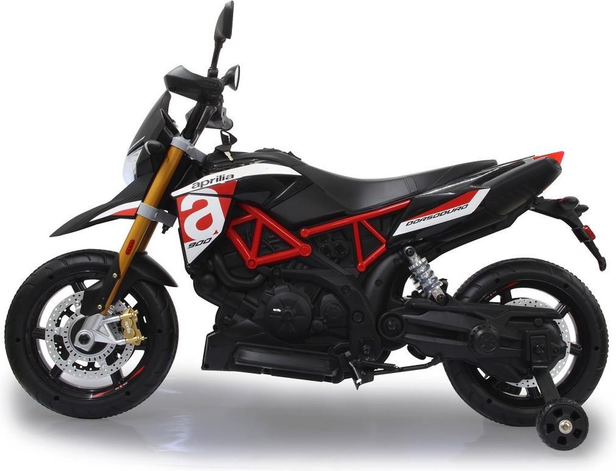 Jamara Motor Aprilia Dorsoduro 900 Junior 108 Cm 7-delig - Zwart