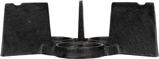 Boska Cheese Baker L - Super Multifuctioneel - Compacte Ovenschaal - Met Onderstel En Waxinelichtje - Zwart