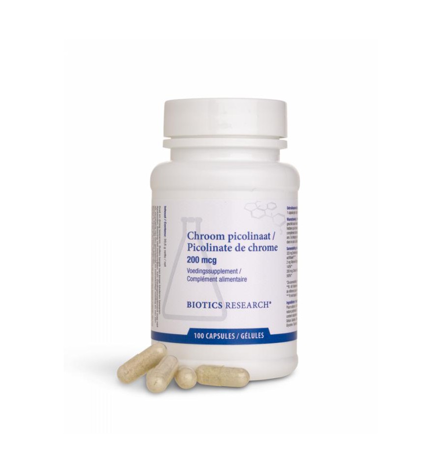 Biotics Chroom picolinaat 200mcg