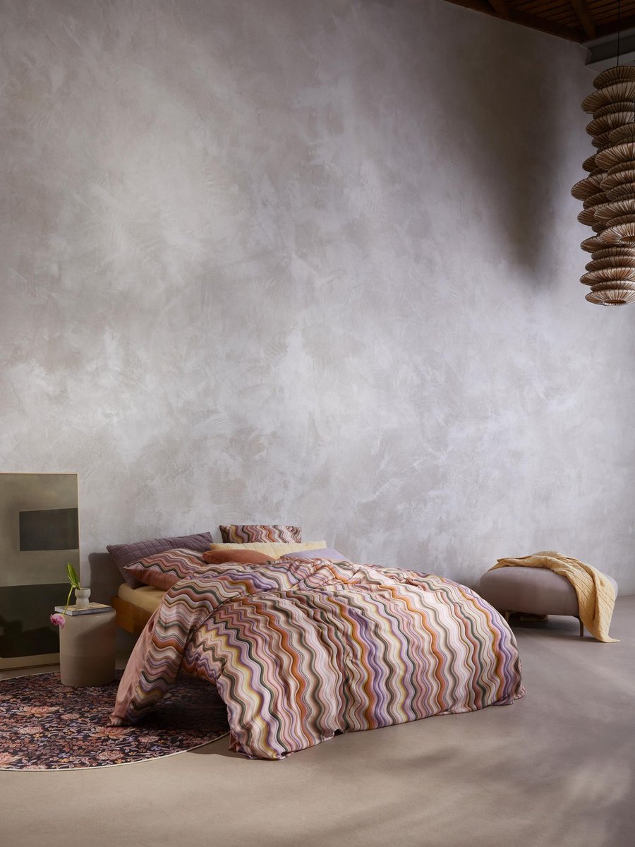 Essenza Sol Antique pink dekbedovertrek - Roze