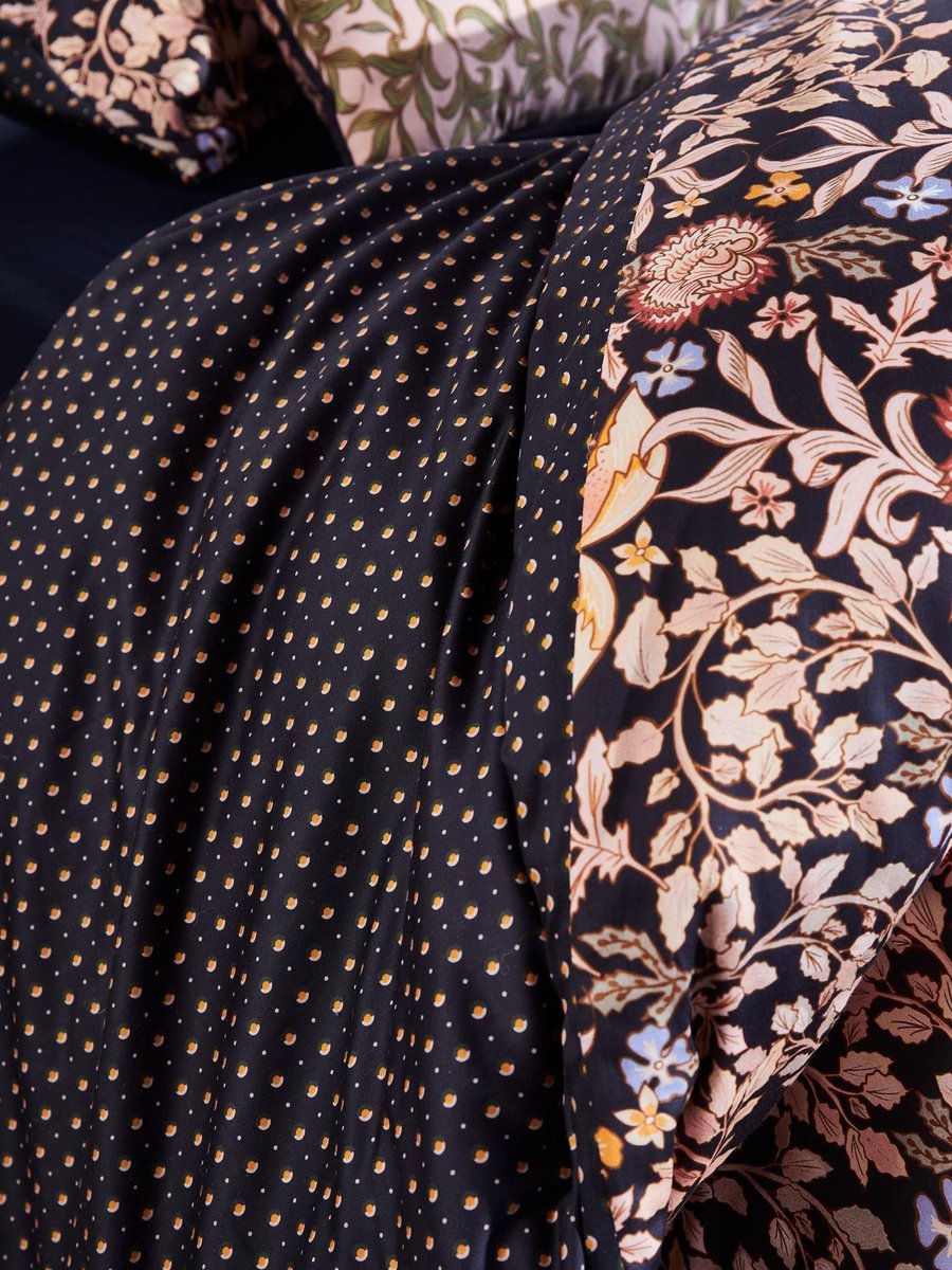 Essenza Ophelia Nightblue dekbedovertrek - Blauw