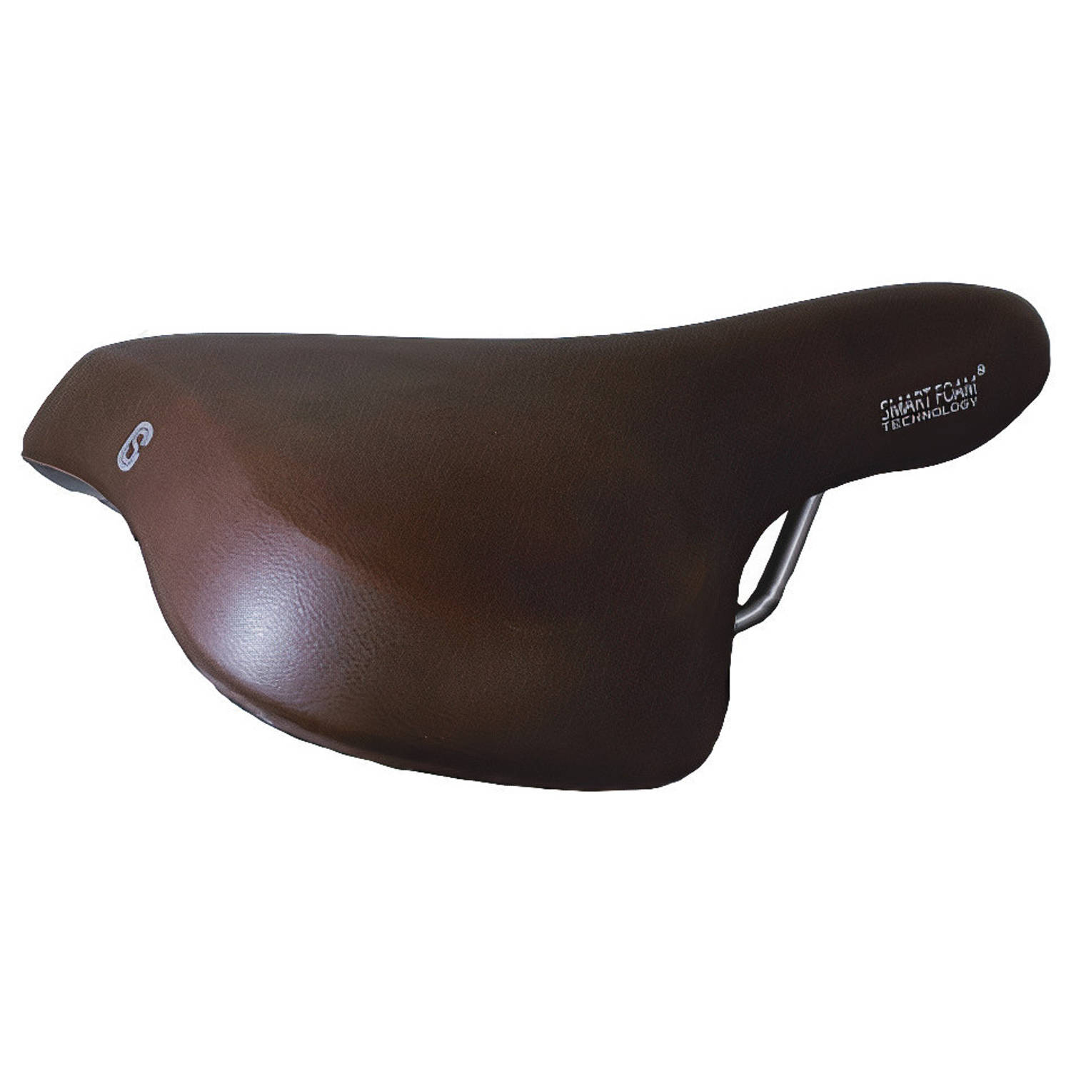 Selle Comfort Zadel Pure 25 X 22 Cm Unisex Gel/staal - Bruin