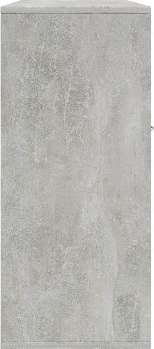 Vidaxl Dressoir 88x30x70 Cm Spaanplaat Beton - Grijs