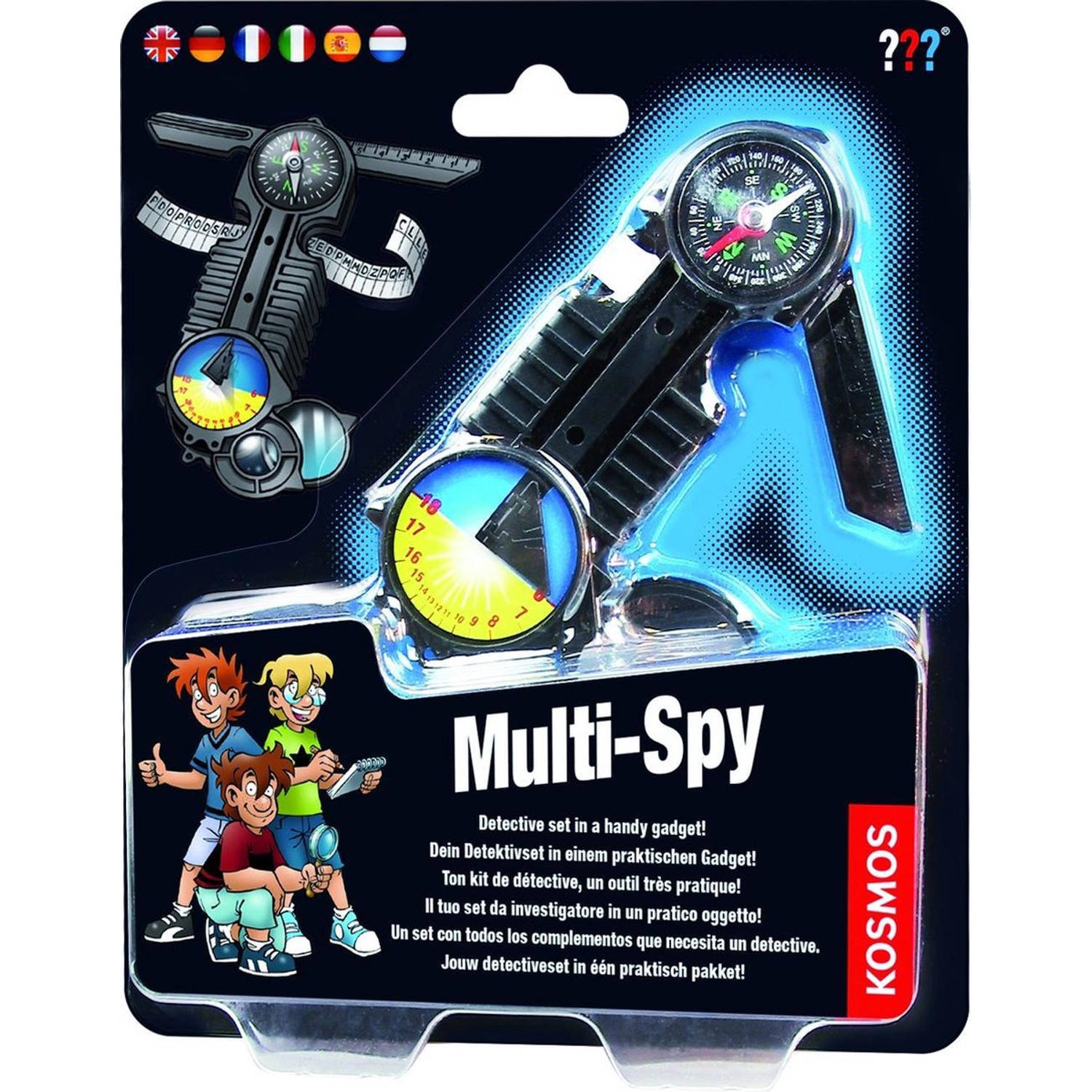 Kosmos Uitgevers Experimenteerset Multi-spy Junior - Zwart