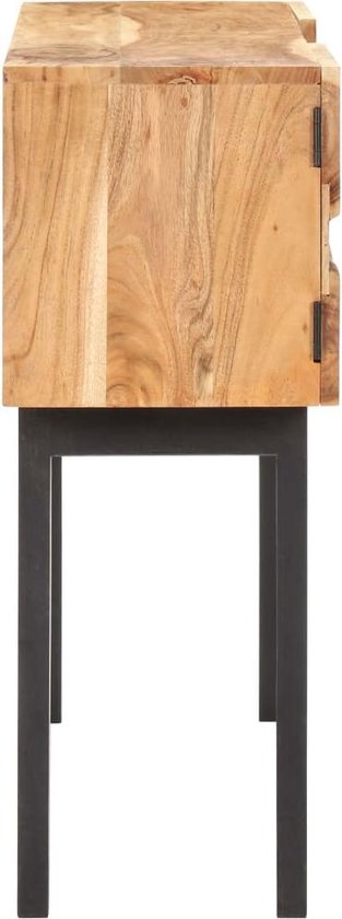 Vidaxl Dressoir 120x30x75 Cm Massief Acaciahout - Bruin