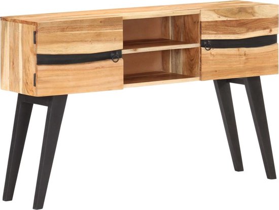 Vidaxl Dressoir 120x30x75 Cm Massief Acaciahout - Bruin